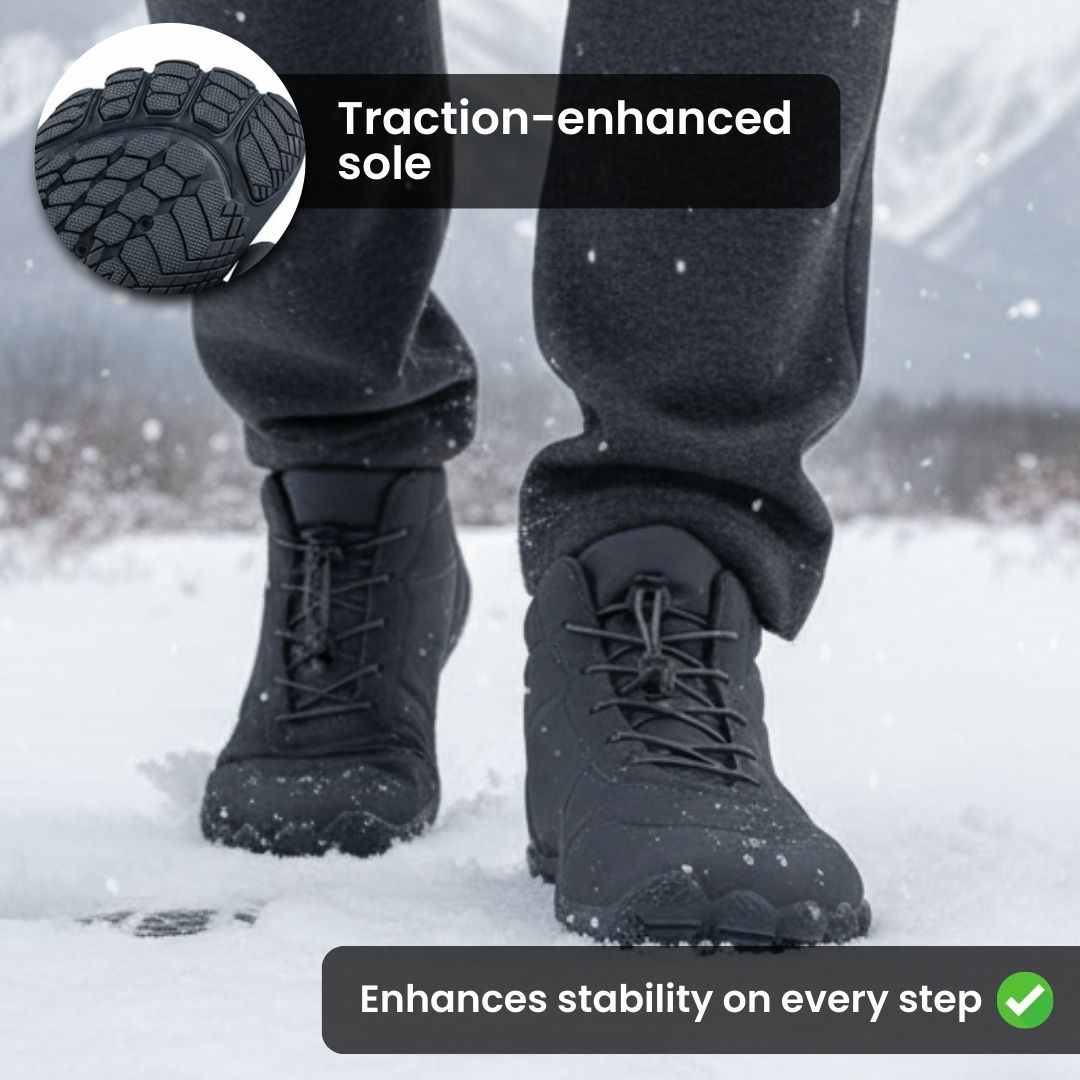 Jesper Pro - Non-slip & Water-Resistant Winter Wide Toe Box Shoe (Unisex)