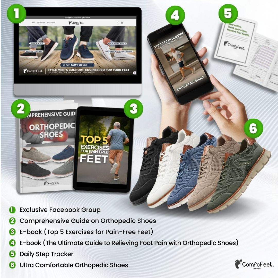 ComfyWalk – Healthy and Supportive Walking Shoes