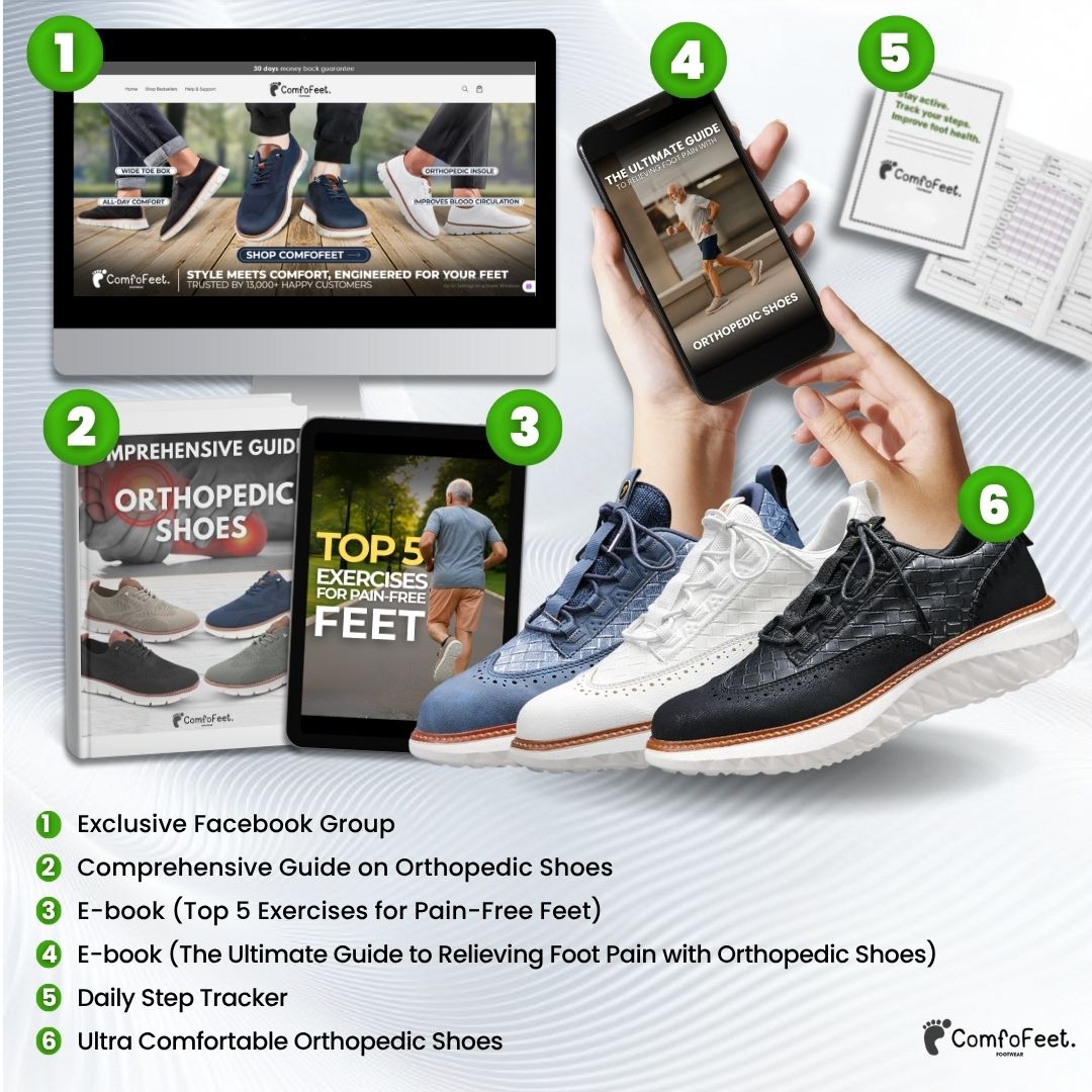 Oxford Pro - All-Day Comfort & Pain-Free Walking Shoes (BOGO)