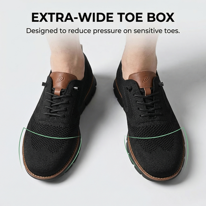 Ultra Comfy - Healthy and Supportive Walking Shoes Brown (Black Sole Edition)