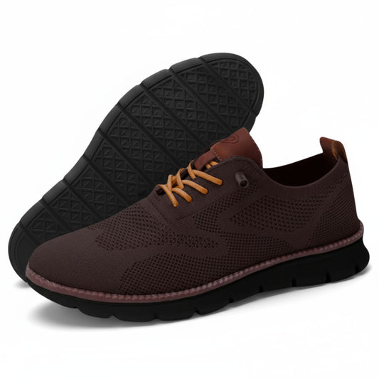 Ultra Comfy - Healthy and Supportive Walking Shoes Brown (Black Sole Edition)
