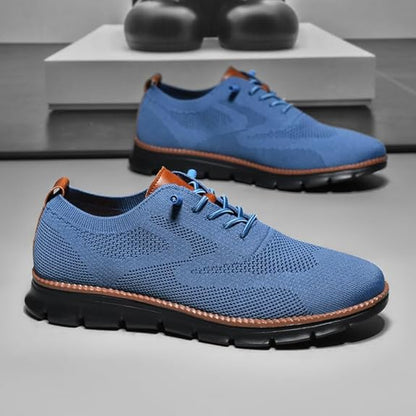 Ultra Comfy - Healthy and Supportive Walking Shoes Navy (Black Sole Edition)