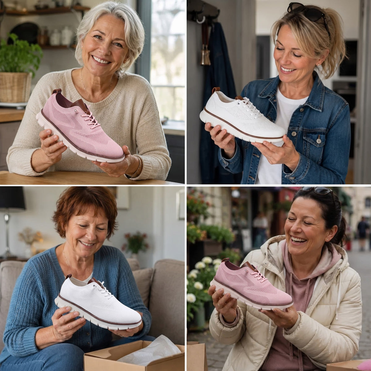 Lady Comfy - Healthy and Supportive Walking Shoes